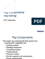 Rig Sizing DE1 - Current