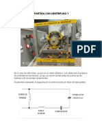 Motor Monofasico Didactico de Fase Partida Con Centrifugo y Condensador