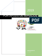 Portafolio de Servicios Recreativos