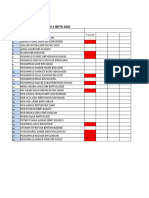 Homework and Attendance of My Students 2020