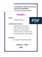 Taller 1 - Seguridad Industrial PDF