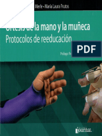 Ortesis de La Mano y La Muñeca, Protocolos de Reeducación (Cap 1-7) PDF