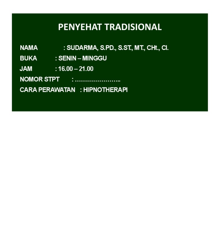 Papan Nama Stpt Darma Pdf