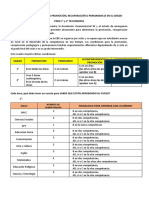 Promoción, Recuperación y Permanencia 1° y 2°