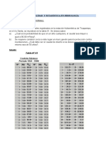 Probab. y Estadist. en Hidrologia