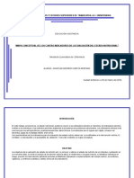 Mapa Conceptual de Los Cuatro Indicadores de La Evaluación Del Estado Nutricional