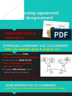 Expressing Agreement and Disagreement
