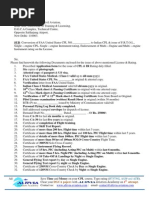 Download CPL Licence Conversion Covering Letter Sample by Altivia Aviation Academy SN47592807 doc pdf