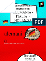 Alemania Italia Holanda