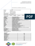 Analisis de Agua Río Cordoba m1