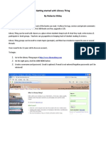 Getting Started With Library Thing