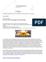 Jesús, El Único Dios El Caso de La Teología de La Unicidad PDF