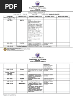 Department of Education: Grade Level: 4 Week: 1 Quarter: 1 Inclusive Date: October 05 - 09, 2020