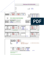 RC Tie Beam Design