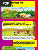 Alamat NG Araw, Buwan at Mga Bituin | PDF