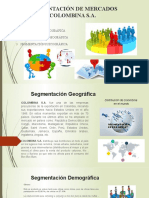 Segmentacion de Mercados Colombina