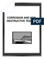 Corrosion and Non-Descrutive Testing