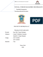 Universidad Nacional Jorge Basadre Grohmann: Facultad de Ingeniería Escuela Profesional de Minas