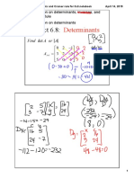3x3 Determinants and Cramers Rule 4x4 Determinants PDF