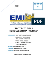 Proyecto Hidroelectrica Rositas PDF