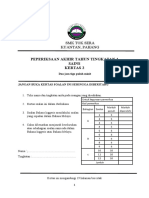 Peperiksaan Akhir Tahun K2 Tingkatan 4 Tosss 2019