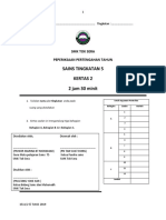 SAINS T5 Kertas 2 2019