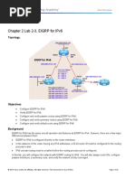 Chapter 2 Lab 2-3, Eigrp For Ipv6: Topology