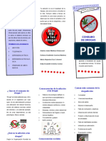 Folleto Consumo de Drogas PDF