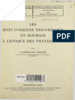 Galdi Mots Neogrecque PDF