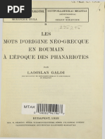 Galdi Mots Neogrecque PDF | PDF | Sémiotique | la communication