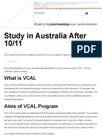 VCAL - Victorian Certificate of Applied Learning - Think Higher