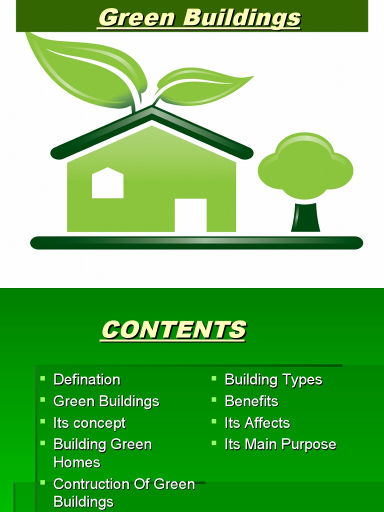 Benefits of Green Building Concepts | PDF | Green Building | Greenhouse Gas