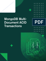Mongodb Multi-Document Acid Transactions