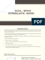 Arruda - Boyce Hyperelastic Model