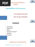 Fluid Mechanics & Fluid Machines KME302