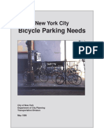 Bicycle Parking Needs: New York City