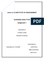 Businss Analytics-Ajin PDF