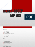 Resep MP ASI