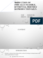 Production of Economically Feasible, Enviorenmental Friendly Biochar Production Kiln