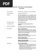 Insurance Policy Sample PDF | PDF
