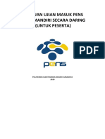 Panduan Ujian Online Mandiri Pens Peserta