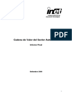 Cadena de Valor Del Sector Automotriz Informe Final - Compress PDF