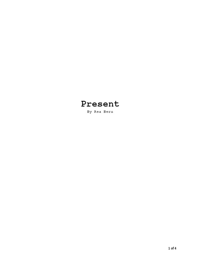 Present (Script) | PDF