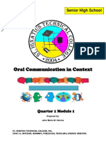 ORAL COMMUNICATION Page PDF
