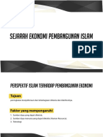 Sejarah Ekonomi Pembangunan Islam PDF