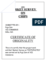 Market Survey On Chips