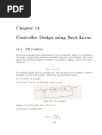 Controller Design Using Root Locus: 14.1 PD Control