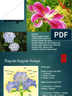 Struktur dan fungsi bagian-bagian bunga