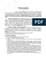 Contractul Încheiat Între Cornel Ban Și Consiliul Județean Bistrița, Pus La Dispoziție de Profesor