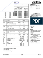 Semipack 1 Rectifier Diode Modules SKKD 46 SKKD 81 SKND 46 Skke 81 SKND 81